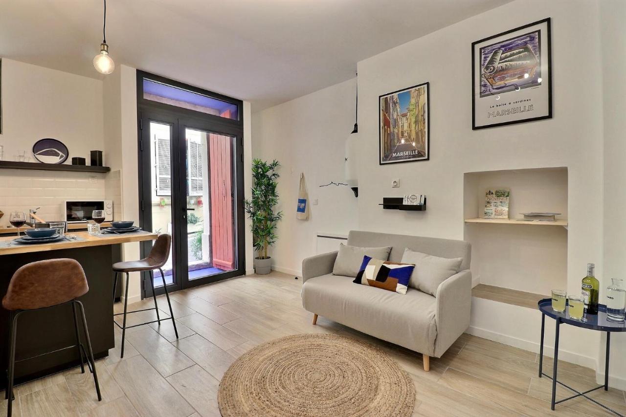 La Sardine Du Panier Apartment Marseille Bagian luar foto