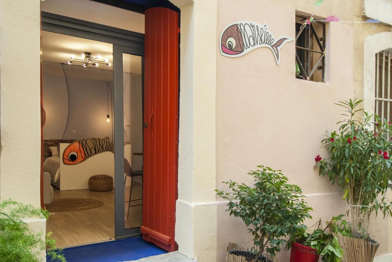 La Sardine Du Panier Apartment Marseille Bagian luar foto